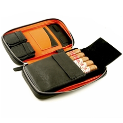 Luxury Leather Cigar Case