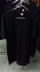 Baracoa Tobacconist T Shirt- V Neck (Black)