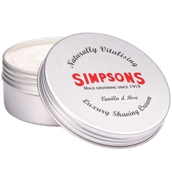 Simpson's Vanilla & Rose Shave Cream