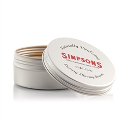 Simpson's Cafe Latte Shaving Cream