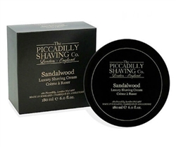 Piccadilly Shaving Co. Sandalwood Shave Cream