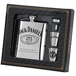 Jack Daniel's Flask Gift Set